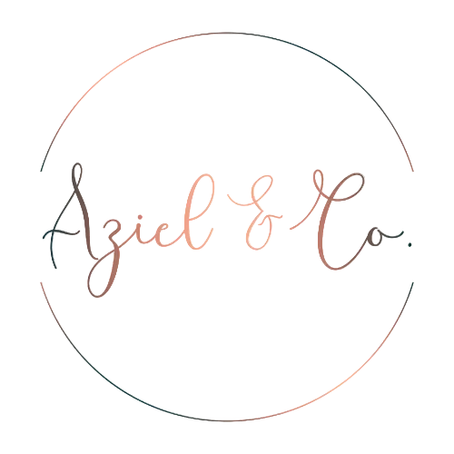 Logo of 'Alziel &amp; Co.' with a circular design on a white background